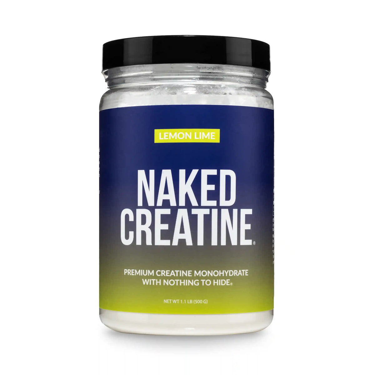 Lemon Lime Creatine Monohydrate Powder | Naked Creatine - 1.1LB